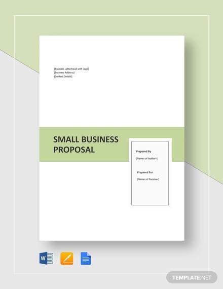 FREE 25 Sample Business Proposals In PDF MS Word Pages Google