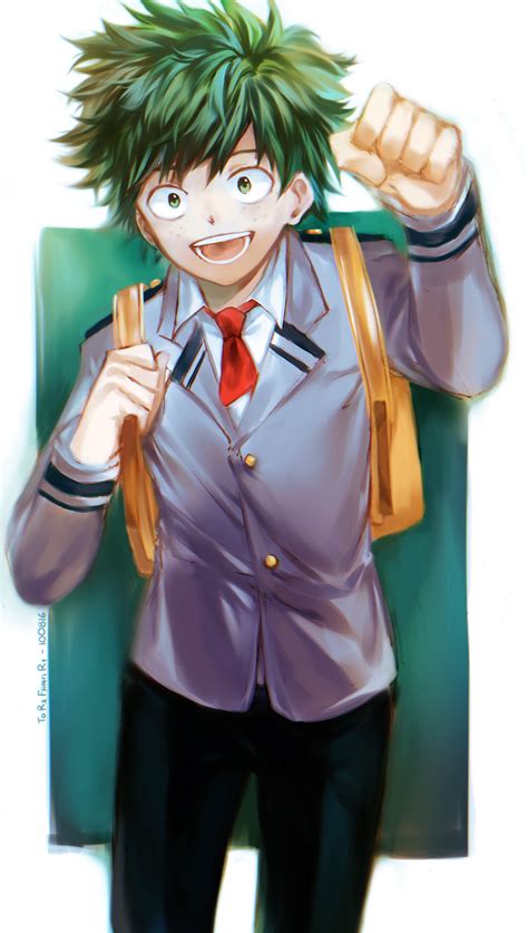 Boku No Hero Academia Izuku Midoriya By Pressen17 On Deviantart