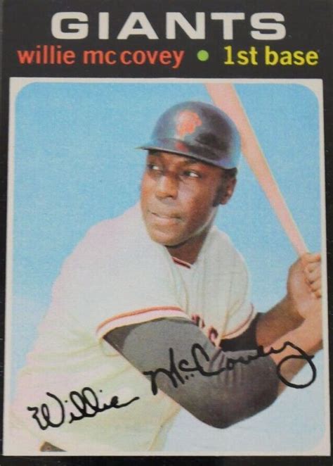 Willie Mccovey Topps Base Price Guide Sports Card Investor