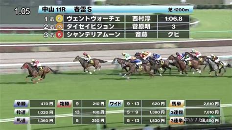 【410 春雷sほか】中山ダイジェストjraレース結果 競馬予想動画 Netkeiba