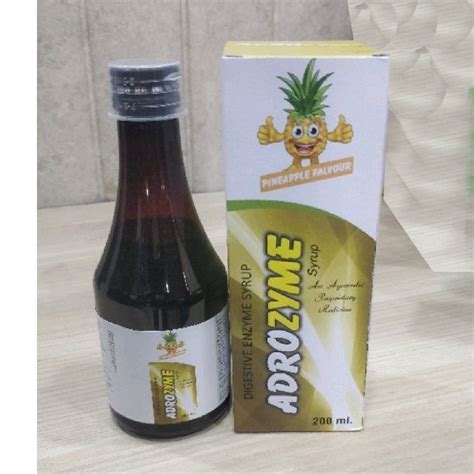 Ml Adrozyme Digestive Enzyme Syrup At Rs Bottle Digestive