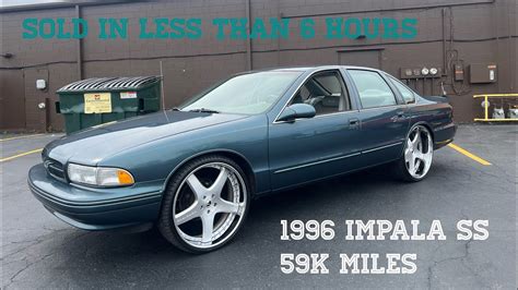 1996 Impala Ss On 24 Inch Forgiatos Youtube