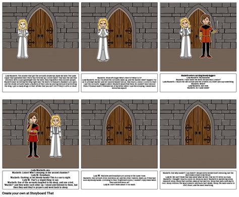 Macbeth Storyboard By 4725a9ea