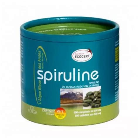 Flamant Vert Spiruline Bio Vitalit Lasante