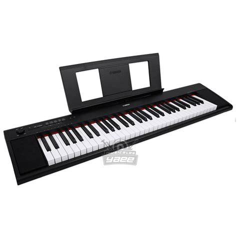 Piano Yamaha ligero portátil 61 teclas piaggero NP12B