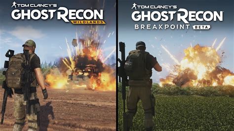 Ghost Recon Breakpoint Beta Vs Wildlands Direct Comparison Youtube