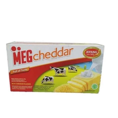 Keju Meg Cheddar Merah Gr Cheese Batang Lazada Indonesia