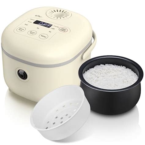 Bear 2L Cuiseur De Riz Avec Cuiseur Vapeur 6 Fonctions De Cuisson Du