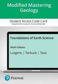 Books Kinokuniya Modified Mastering Geology With Pearson Etext