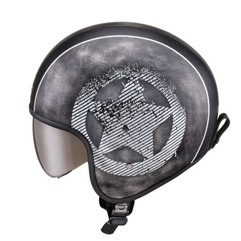 Kask Motocyklowy Otwarty W Tec Angeric Grey Star Insportline