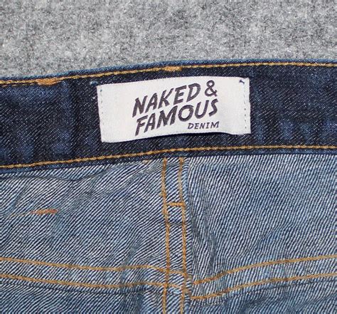 NAKED FAMOUS DENIM SELVEDGE SKINNY GUY Left Hand Tw Gem