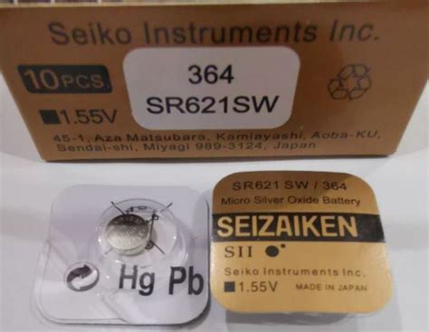 Seizaiken Sr Sw Genuine Seiko Japan Cell V Battery Lazada