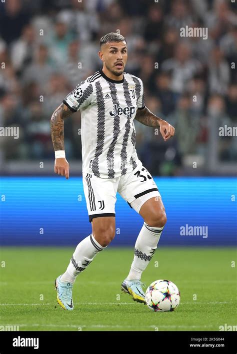 Turin Italy 5th October 2022 Leandro Paredes Of Juventus During The