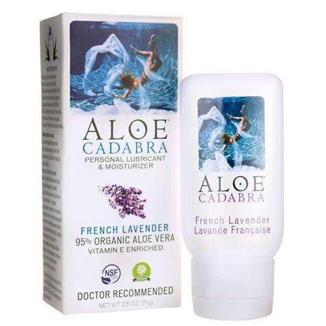 Aloe Cadabra Personal Lubricant & Moisturizer - French Lavender 2.5 oz ...