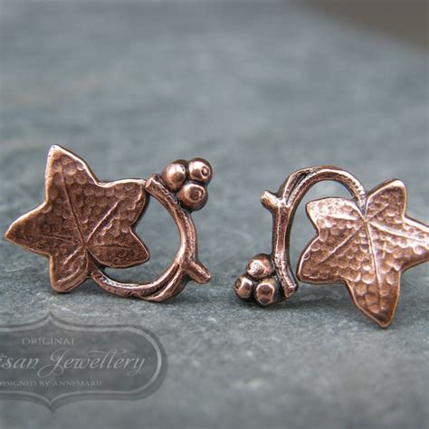 Copper Earrings Etsy