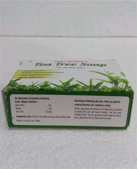 Herbal Tea Tree Soap For Bathing Gm At Rs Piece In Panchkula