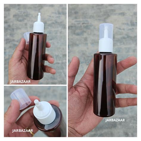 Ml Pet Bottle With Oil Nozzle Cap Jarbazaar