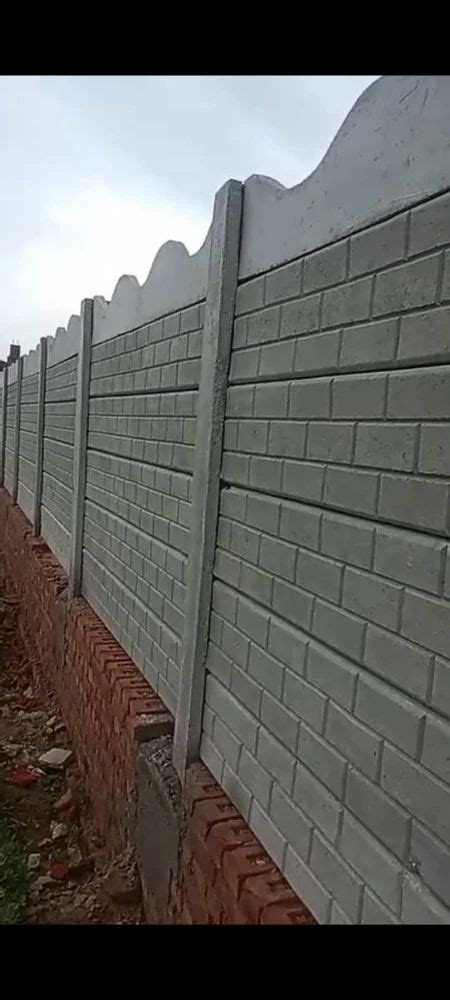 Rcc Readymade Precast Boundary Wall At Sq Ft In Sas Nagar Id