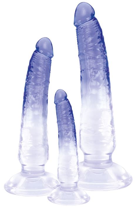 Köp You2Toys Crystal Clear Dildo Set Snabb Leverans