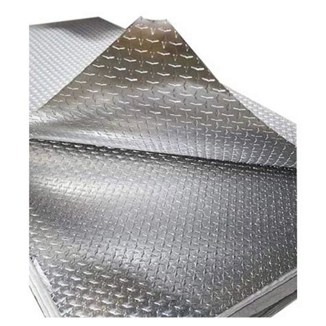 Mm Aluminium Checkered Sheets At Rs Kilogram Aluminium Sheets