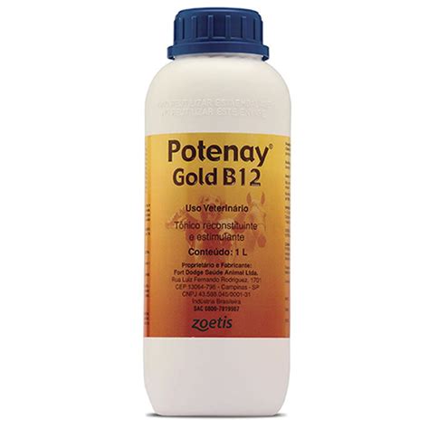 POTENAY GOLD B12 LITRO Nordeste Atacado