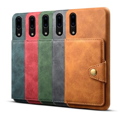 Phone Case For Huawei P20 Luxury Leather Cover For Huawei P20 Pro Flip