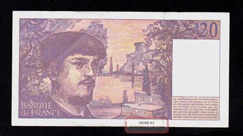 Francs Claude Debussy Banque De France Vf