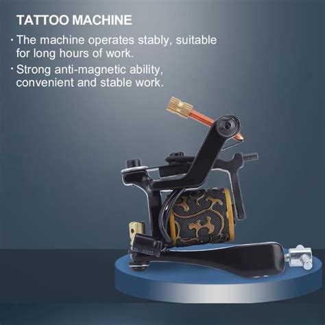 Drfeify Machine Tatouer Mitrailleuse De Tatouage La Main