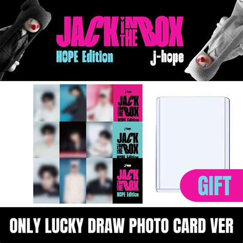 Bts J Hope Jack In The Box Hope Edition Lucky Draw Event Only Lucky D