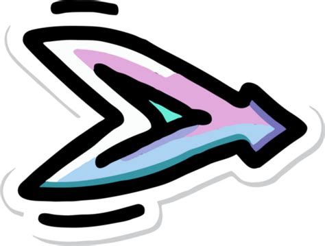 Arrow Sticker Pngs For Free Download