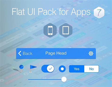 Ios7应用程序设计推荐 20套免费ios7 Ui Kit素材 设计达人