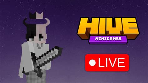 Minecraft The Hive Live With Viewers Cs Partys And More Youtube