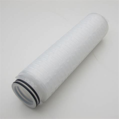 OEM 10 Code 2 Pleated Water Treatment Filters Pes Filter Cartridge For