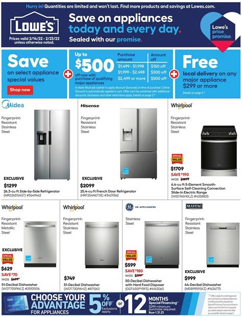 Lowe S Weekly Ads Deals From February 14