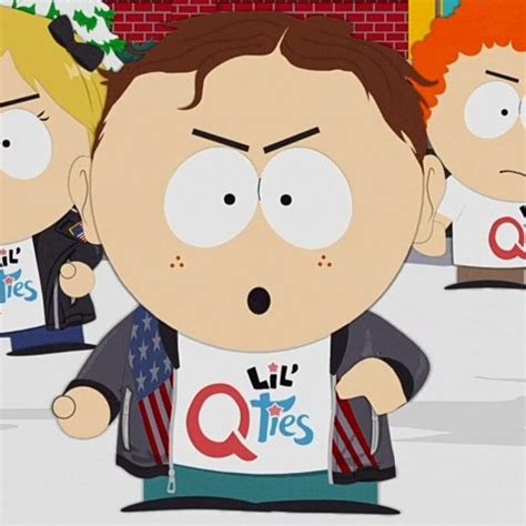 The South Park Characters Are Holding Signs In Their Hands