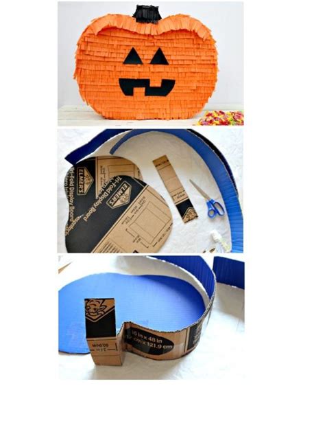 Como Hacer Piñata de Calabaza para Halloween Manualidades Gratis