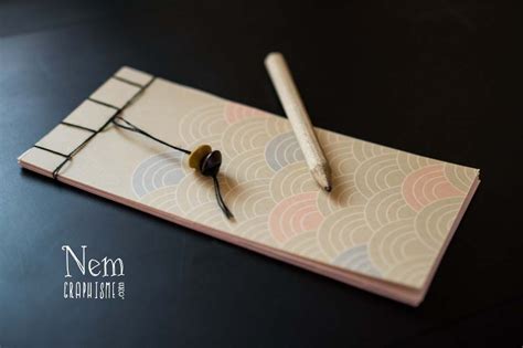 Diy Mes Carnets Japonais Nemgraphisme Tutoriel Reliure Reliure