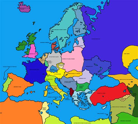 Alternate History Map Of Europe 2018 R Alternatehistory