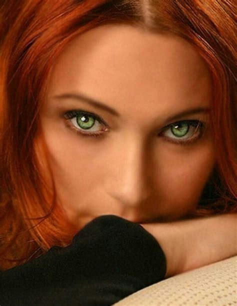 Red Hair Green Eyes Beautiful Red Hair Most Beautiful Eyes Stunning Eyes Gorgeous Eyes