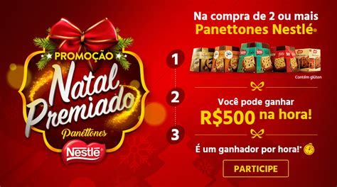 Promo O Natal Premiado Panettones Nestl