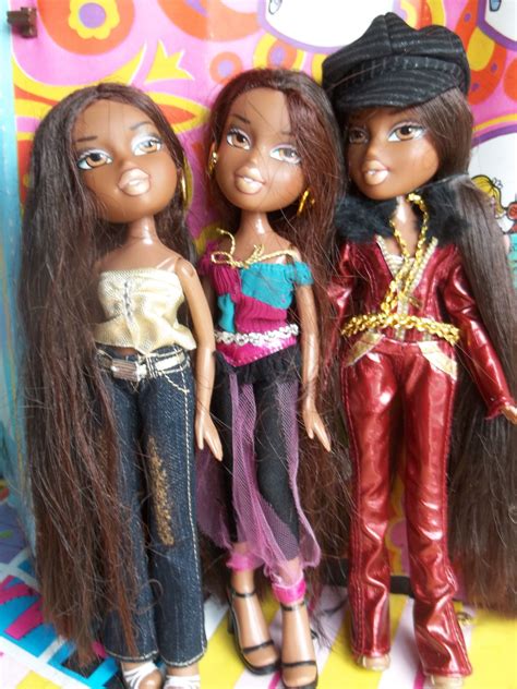 Magic Hair Bratz Sasha Original Hair Length And Outfit L And 2