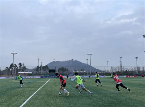 세종바네스 축구단 선수선발 공개 테스트 진행 데일리시큐