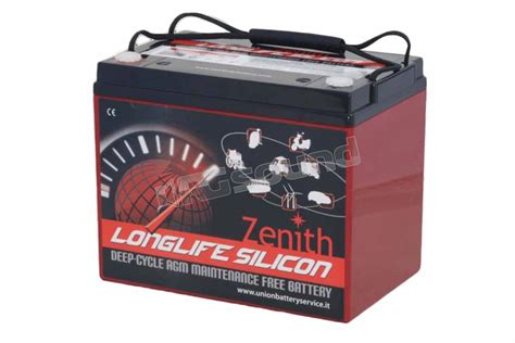 Zenith ZLS120175 Batteria AGM Deep Cycle 85Ah Batterie Per Avviament