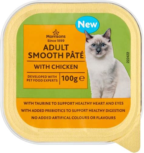 Morrisons Cat Food Chicken Pate, 100 g : Amazon.co.uk: Pet Supplies