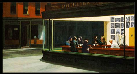 Another Parodyreinterpretation Of Nighthawks By Edward Hopper