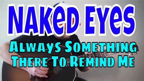 Naked Eyes Always Something There To Remind Me Fingerpicking Guitar