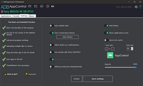 Tool Adb Appcontrol Anwendungsmanager Und Debloat Tool Ohne Root Allgemeine Tools Und