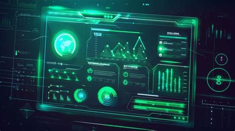 113000 Dashboard Green Pictures
