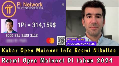 Pi Network Terbaru Hari Ini Dr Nikollas Kabar Baik Jadwal Open