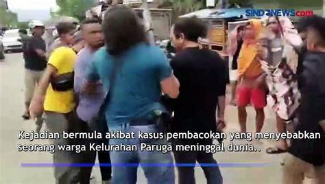 Bentrok Antar Kampung Di Bima Orang Warga Ditangkap Video Dailymotion